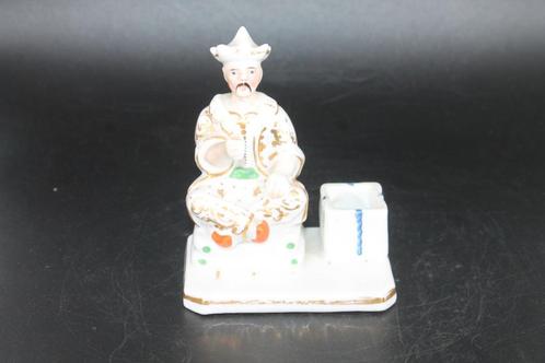 Encrier Homme Oriental en Porcelaine, Antiquités & Art, Antiquités | Porcelaine, Enlèvement ou Envoi