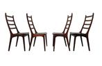 Deense design stoelen, Kai Kristiansen, mid century, Enlèvement, Quatre
