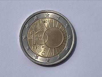Belgische 2 euro munt 100 jaar KMI 