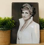Plaque murale en métal Princesse Diana, Carte, Photo ou Gravure, Enlèvement ou Envoi, Neuf