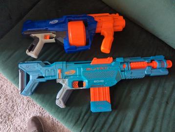 2 Nerf guns
