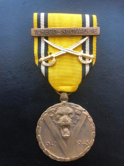 Abbl pilsen bevrijding tcheco slovaquie 1945, Verzamelen, Militaria | Tweede Wereldoorlog, Ophalen of Verzenden