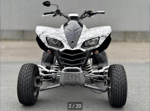 Quad Kawasaki KFX 700 V-Force Topstaat L7E Kenteken, Motoren, Motoren | Kawasaki, Particulier, Ophalen