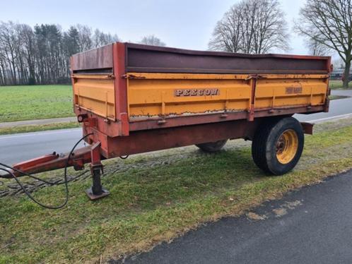 Peecon KW6000 kipper, opzetborden deuren, kipwagen kipkar, Zakelijke goederen, Landbouw | Onroerend goed, Ophalen