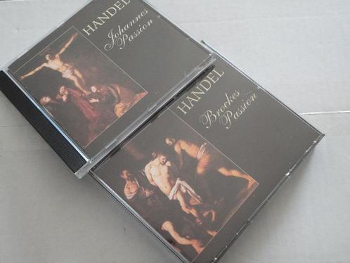 Handel - Brockes Passion / Johannes Passion (4xCD), Cd's en Dvd's, Cd's | Klassiek, Ophalen of Verzenden