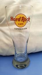 Glas: Hard Rock Café - Copenhagen, Verzamelen, Gebruikt, Ophalen of Verzenden, Bierglas