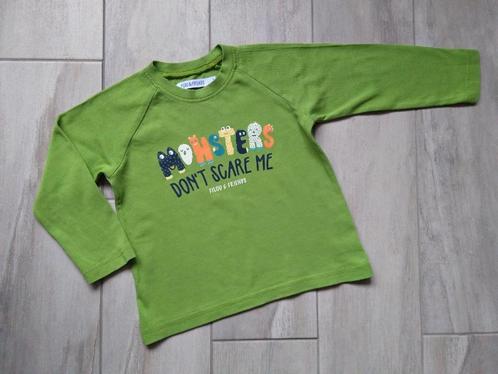 ★ M98 -Longsleeve/trui monsters Filou&Friends - GERESERVEERD, Kinderen en Baby's, Kinderkleding | Maat 98, Gebruikt, Jongen, Shirt of Longsleeve