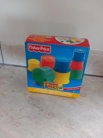 Fisher Price Stapelbekers, zo goed als nieuw beschikbaar voor biedingen