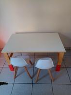 Kinder tafel met 2 stoelen Ikea, Kinderen en Baby's, Kinderkamer | Tafels en Stoelen, Ophalen, Gebruikt, Stoel(en)
