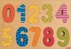 GOKI DE CIJFERPUZZEL, Kinderen en Baby's, Speelgoed | Kinderpuzzels, Ophalen of Verzenden, Nieuw, Van hout