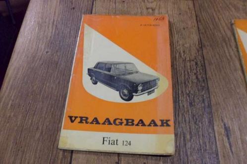 Vraagbaak Fiat 124, Auto diversen, Handleidingen en Instructieboekjes, Ophalen of Verzenden