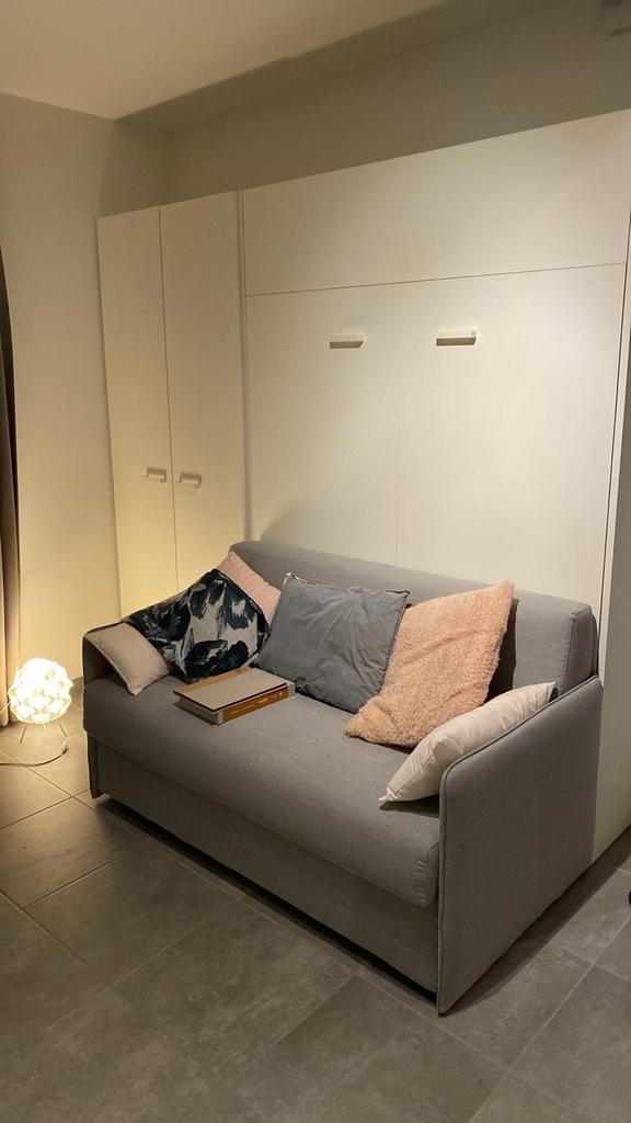 Bedkast, Maison & Meubles, Chambre à coucher | Lits, Comme neuf, Autres dimensions, Autres matériaux, Blanc, Enlèvement