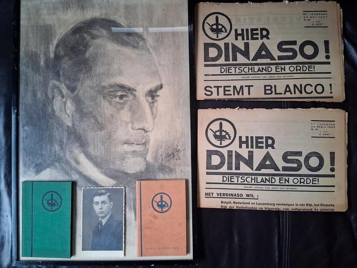 Verdinaso Dinaso Joris van Severen, Verzamelen, Militaria | Tweede Wereldoorlog, Ophalen of Verzenden