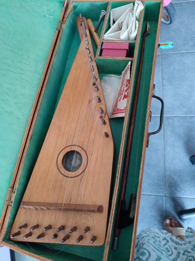 Bowed Psaltery /Strijkpsalter, Muziek en Instrumenten, Strijkinstrumenten | Overige, Zo goed als nieuw, Ophalen of Verzenden