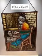 Bobines en dentelle pour vieille femme en vitrail, Antiquités & Art, Art | Autres Art, Enlèvement