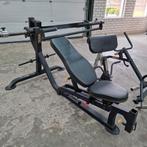 Powertec Multi Bench + Bicep, Pec Fly,  Dip attechments, Sport en Fitness, Ophalen, Zo goed als nieuw