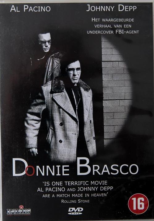 dvd donnie brasco, Cd's en Dvd's, Dvd's | Thrillers en Misdaad, Maffia en Misdaad, Ophalen of Verzenden