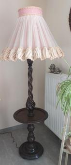 perfect werkende retro staan lamp, Ophalen, Hout, Gebruikt, 100 tot 150 cm