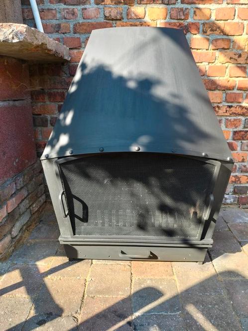 Houtkachel super leuke vintage kachel, Huis en Inrichting, Kachels, Zo goed als nieuw, Hangend, Houtkachel, Hout, Ophalen