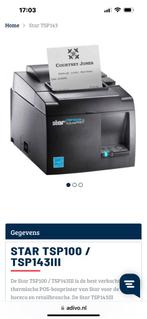 Star TSP100 Bluetooth thermische printer, Comme neuf, Imprimante, Enlèvement