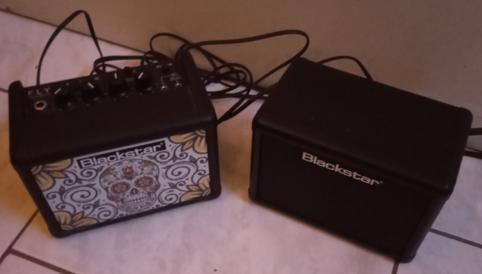 Blackstar Fly 3 Sugar Skull + Cabinet + voeding, Musique & Instruments, Amplis | Basse & Guitare, Comme neuf, Guitare, Moins de 50 watts