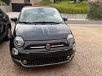 Fiat 500C, Auto's, Euro 6, Leder en Stof, Zwart, 5 zetels