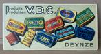 plaque carton Produits Produkten V.D.C.  DEYNZE tabac PLV, Verzamelen, Verzenden