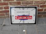 Gancia: Gancia Americano 1 reclameklok (vintage), Ophalen of Verzenden, Gebruikt, Reclamebord