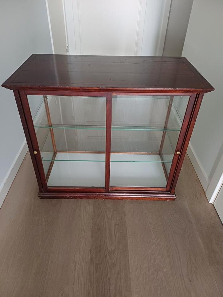 Engels vitrine kastje, Antiek en Kunst, Antiek | Meubels | Kasten, Ophalen