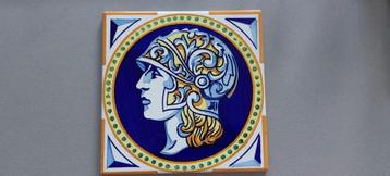 Azulejos Spaanse tegel afbeelding Godin Minerva 20 x 20 cm beschikbaar voor biedingen