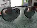 Ray Ban Zonnebril Black/Silver Polarized Lens, Ophalen, Nieuw, Zonnebril, Ray-Ban