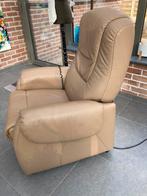 Lederen relax zit-en ligzetel -  merk Hukla, Ophalen, Gebruikt, Relaxzetel