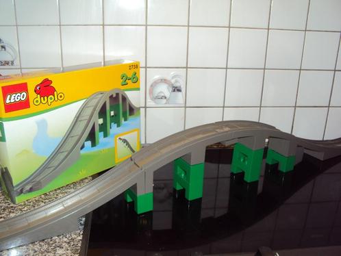 Duplo 2738, extra grote brug *VOLLEDIG* Uitgave 1994*, Kinderen en Baby's, Speelgoed | Duplo en Lego, Duplo, Complete set, Ophalen of Verzenden