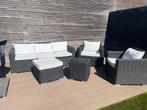 Lounge set, Tuin en Terras, Ophalen, 5 zitplaatsen, Kunststof, Gebruikt