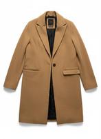 Reserved Men’s Slim Fit Overcoat (Camel) Size M, Ophalen of Verzenden, Zo goed als nieuw, Maat 48/50 (M), Beige