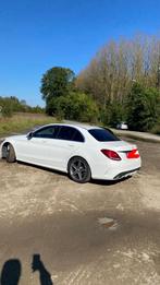 Mercedes-Benz c180 klasse AMG-pakket, Auto's, 127 kW, Achterwielaandrijving, Wit, Leder