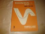 HONDA 50 65 Models CS50 - CS65 Ancien Catalogue des Pièces, Honda
