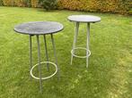 2 hoge tafels, Huis en Inrichting, Barkrukken, Ophalen, Gebruikt