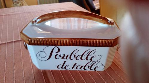 poubelle de table en céramique Schramberg, Antiek en Kunst, Antiek | Keramiek en Aardewerk, Ophalen of Verzenden