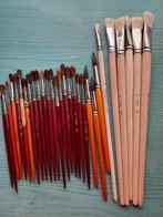 Set met schilderborstels van verschillende diktes, Ophalen, Nieuw, Gereedschap of Accessoires