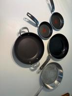 Keuken pannen, brabantia en tefal, Huis en Inrichting, Keuken | Potten en Pannen, Ophalen, Zo goed als nieuw, Pannenset, Keramische plaat