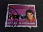 Een postzegel over Elvis Presley kleur verschillende kleuren, Collections, Musique, Artistes & Célébrités, Enlèvement