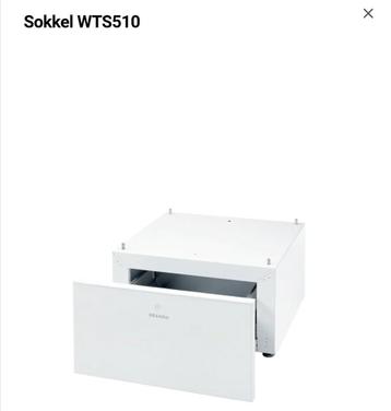 2 culot Miele WTS510, Electroménager, Comme neuf, Enlèvement, 95 cm ou plus, 10 kg ou plus