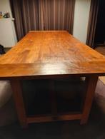 Eettafel in massieve teak, 240x100, Huis en Inrichting, Tafels | Eettafels, Ophalen, Gebruikt