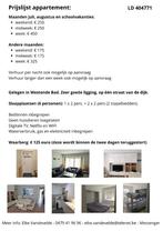 Appartement te huur te Westende, Immo, Provincie West-Vlaanderen