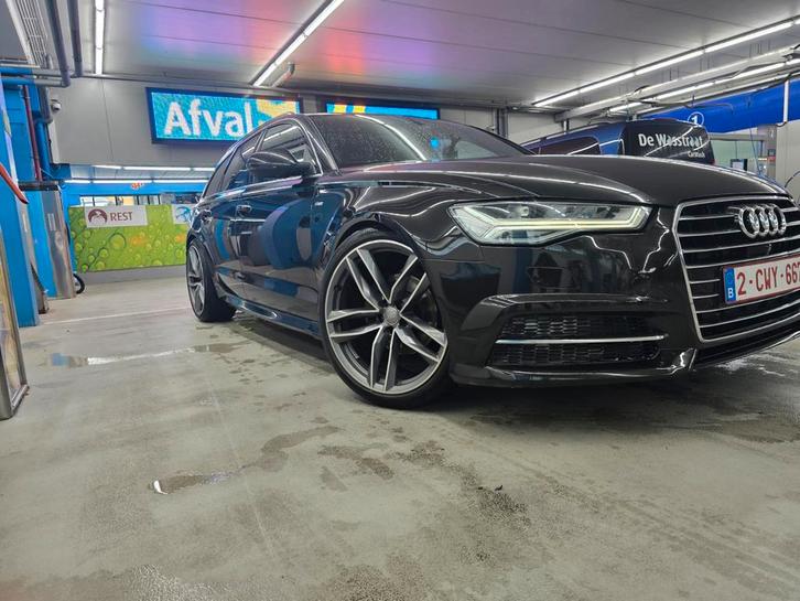 AUDI A6 AVANT 2.0 TDI ULTRA S LINE 190PK STRONIC, Auto's, Audi, Particulier, A6, 360° camera, ABS, Achteruitrijcamera, Adaptieve lichten