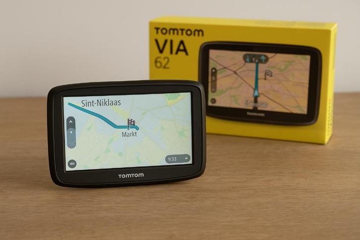 Tomtom GPS - VIA 62 - West-Europa, Auto diversen, Autonavigatie, Zo goed als nieuw, Ophalen