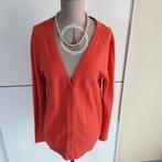 LALA trendy warme koraal  oranje gilet mt M zie afmetingen, Ophalen of Verzenden, Zo goed als nieuw, Oranje