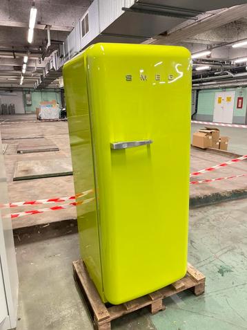 FRIGO SMEG appelgroen, Ophalen, 200 liter of meer, 60 cm of meer, Zo goed als nieuw