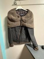Echt lederen jas, Kleding | Dames, Ophalen, Bruin, Maat 42/44 (L), Zo goed als nieuw